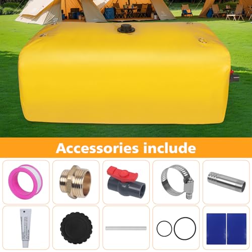Water Tank 63 Gal/240L Foldable Water Storage Bladder for Outdoor - Image 4