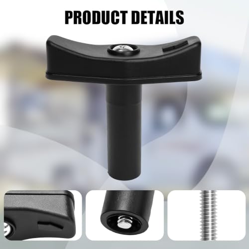 NEBOO K1140-09 RV Vent Handle, Manual Lift Knob Kit - Image 6
