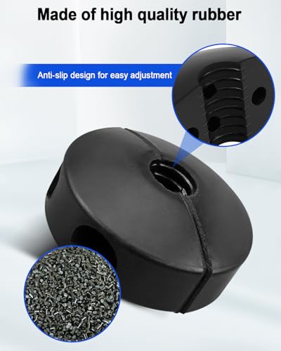 2Pcs 3/8" Air Hose Reel Rubber Stopper Fit for Spring Driven Air - Image 5