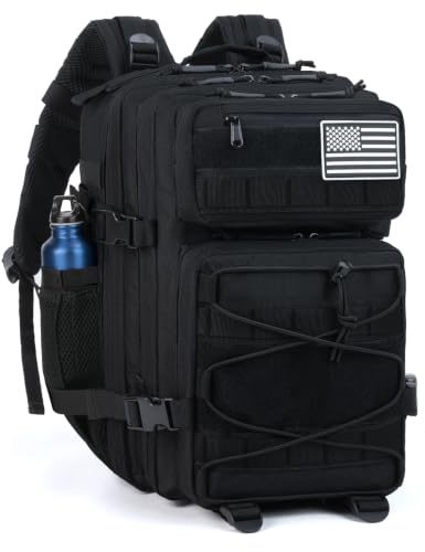 J.SH 45L Tactical Backpack, Bug Out Backpack for Men - Image 2