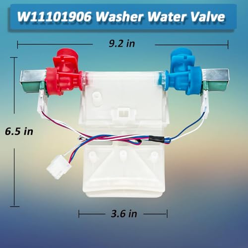 W11101906 W11210463 Washer Water Inlet Valve Fits for whirlpool - Image 3