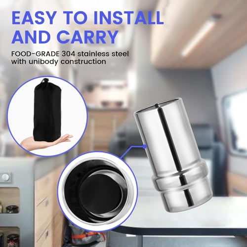 NSF/ANSI 42&372 Standard 1L (1000 ML) Portable Stainless - Image 6