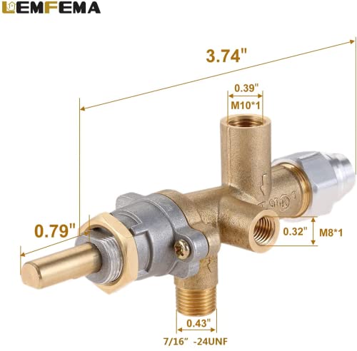 Replacement for Propane Patio Heater Control Valve & - Image 3