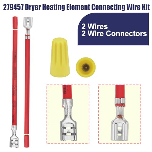 279457 Dryer Heating Element Connecting Wire Kit | Laundry & Clothing - Image 5