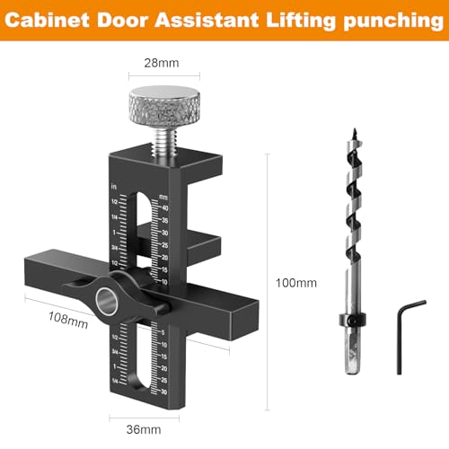 2-in-1 Cabinet Door Mounting Jig, Adjustable Cabinet Door - Image 3