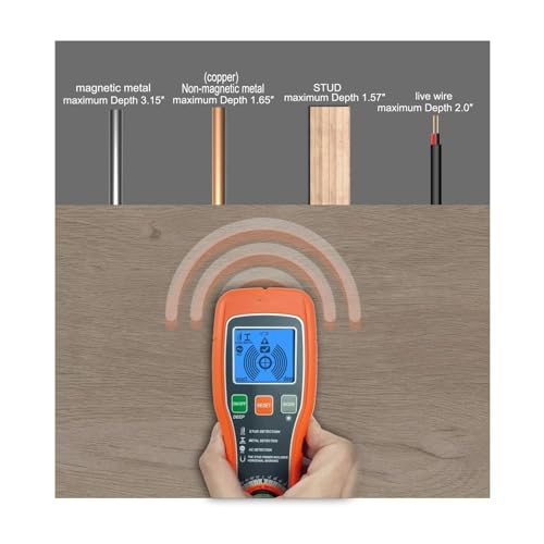 Stud Finder Wall Scanner, 5 in 1 Multi-functional Stud | Home Repair - Image 2