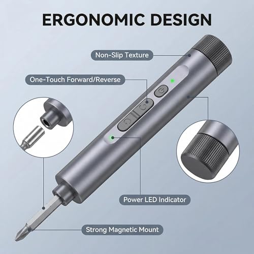 Mini Electric Screwdriver Cordless Set, 127-in-1 Precision - Image 5