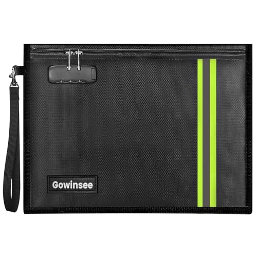 Improves Fireproof and Waterproof Bag, Briefcase with Lock (38 x - Image 2