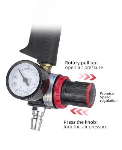 10 oz / 20 oz Sausage Pneumatic Caulking Gun Two Functions - Image 6