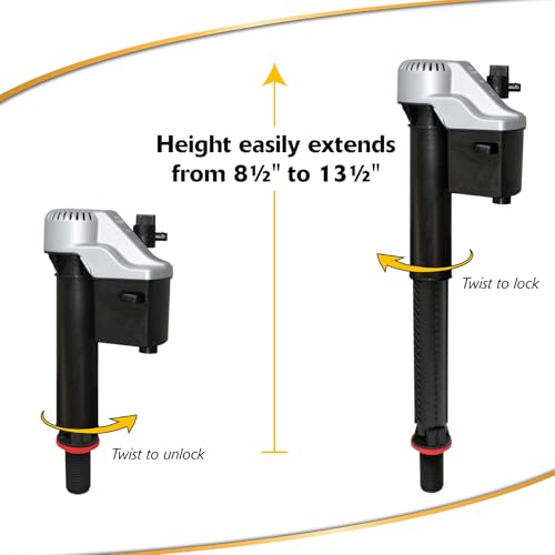 Korky Platinum Toilet Fill Valve and Standard 2" Flapper | Home Repair - Image 6