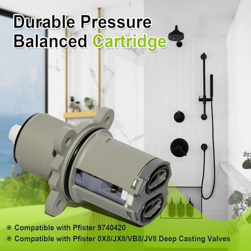 9740420 Pressure Balanced Cartridge Replacement | Bathroom Essentials - Image 7