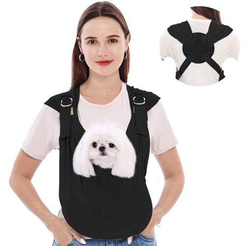 Supet Dog Sling Carrier for Small Pet, 95% Cotton | Pet Essentials - Image 2
