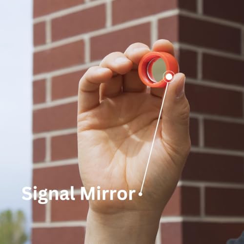 5 in 1 Survival Whistle. Compass, Whistle - Image 6