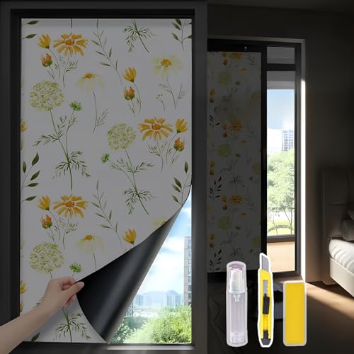 Window Privacy Film, Complete Blackout Window Film for Sun - Image 2