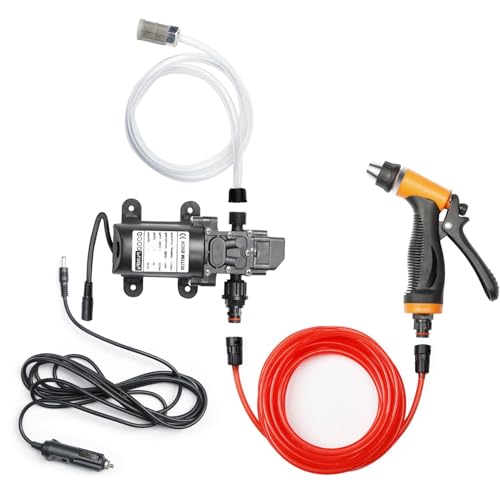 Portable Intelligent Electric Pressure Washer Pump 100W - Image 2