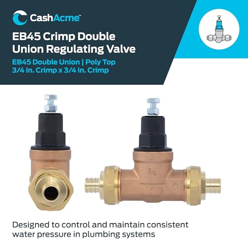 Cash Acme EB45 Pressure Regulating Valve, Double Union - Image 4