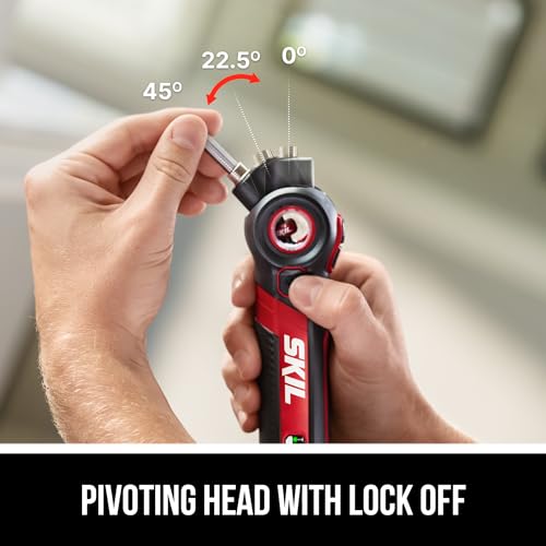 SKIL Twist 2.0 Rechargeable 4V Screwdriver with Pivoting | Hand Tools - Image 4