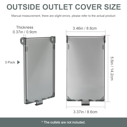 1-Gang Outdoor Outlet Cover, Type 3R Enclosure Cover | Pet Essentials - Image 6