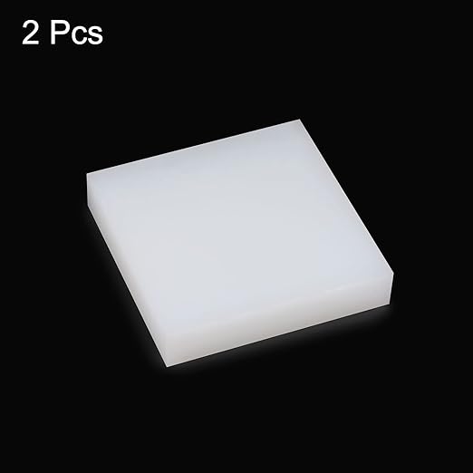 HARFINGTON 2pcs Anti Vibration Pads 2" x 2" x 0.79" Silicone Rubber Vibration Isolation Pads Damping Furniture Pads Mat Block for Washing Machine Dryer Air Conditioner Compressor Treadmill
