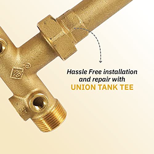 Pressure Tank Installation Kit with 1" Brass Union tank tee - Image 4