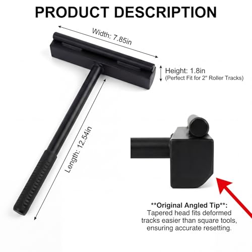 Garage Door Track Repair Tool, Contoured Anvil | Home Repair - Image 3