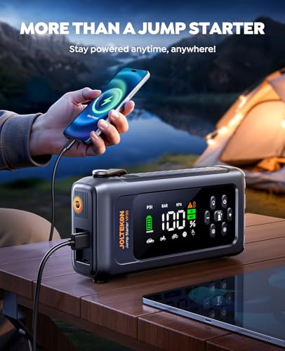 Car Battery Jump Starter with Air Compressor 4500A 150PSI - Image 5
