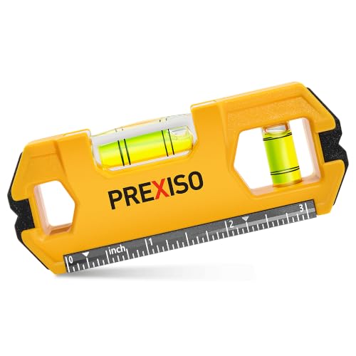 PREXISO Magnetic Stud Finder & EDC Mini Level, 4" Torpedo - Image 2