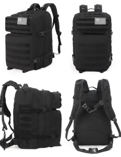 J.SH Large Tactical Backpack, Bug Out Backpack for Men - Image 4