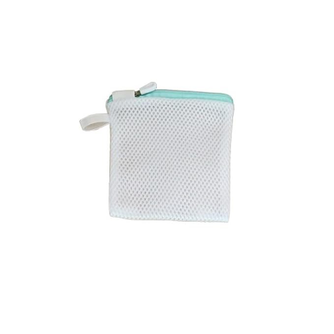 4 Pack Laundry Bags Zipper Mesh Wash Bags Holder for Washing Machine Cleaner Tablets Descaler Deep Cleaning Washer Cleaner Tablet Fabric Smell Deodorizer In-Wash Laundry Scent Booster Beads