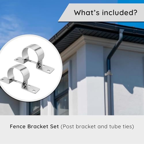 Fence Bracket - Steel to Wood Fence Brackets - Galvanized - Image 8