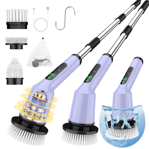 Electric Spin Scrubber for Bathroom, Shower Scrubber - Image 2