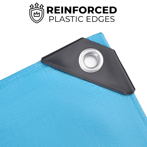 Tarps Heavy Duty Waterproof 20x40 ft, 12 mil Thick Tarp Cover - Image 4