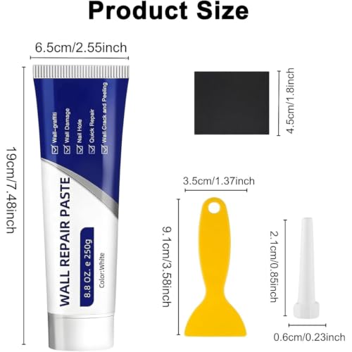 2 Pcs Efficient Drywall Repair Kit with Scraper | Home Repair - Image 3