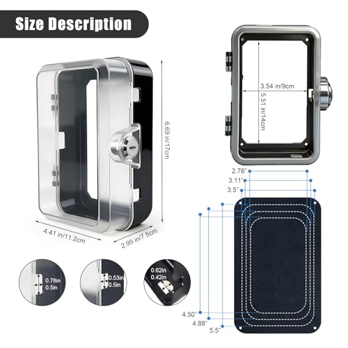 Socket Lock, Child Proof, ABS Bite Resistant Safety Box | Hand Tools - Image 3