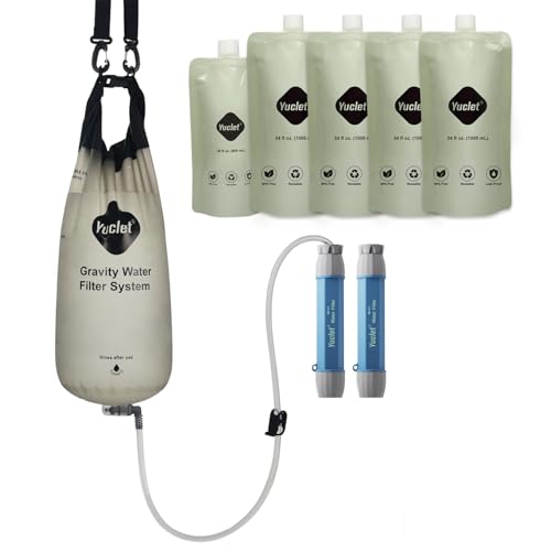 Gravity Water Filter System for Hiking, Camping - Image 2
