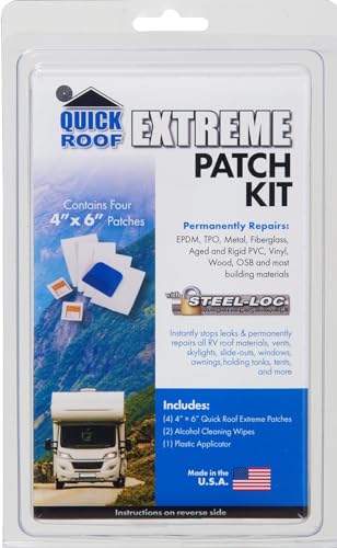 Clear Patch Roof Repair Tape QRCP420 – 4" x 20' | Home Repair - Image 2