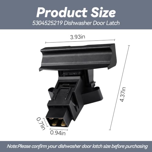 5304525219 Dishwasher Door Latch Assembly - Image 3