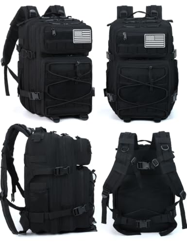 J.SH 45L Tactical Backpack, Bug Out Backpack for Men - Image 4
