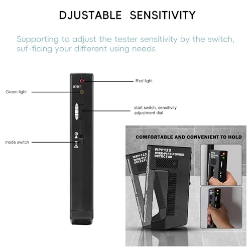 WPP123 High Sensitivity in-Wall Detector, Metal Detector - Image 4