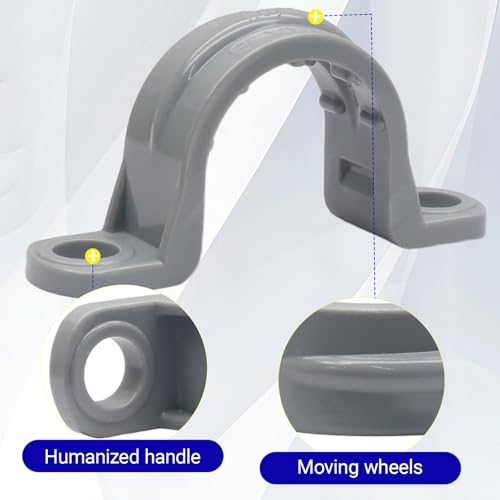 12pcs PVC Conduit Clamp 1/2 Inch Pipe Clamp - Image 6