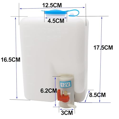 HiSport Universal Car Windshield Washer Pump - Image 5