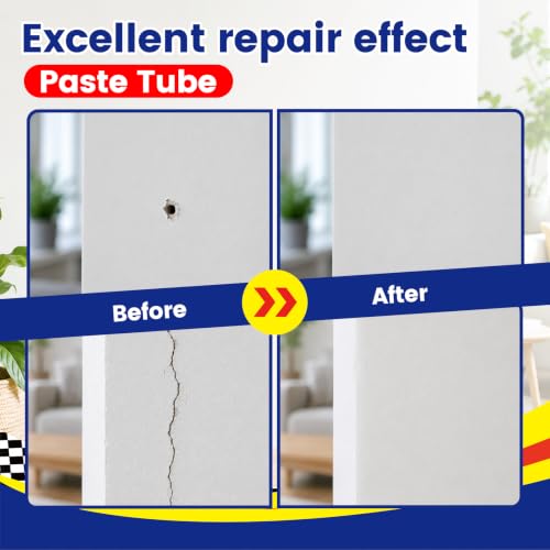 Drywall Repair Kit 3 Tubes,Spackle Wall Repair Paste Kit - Image 6