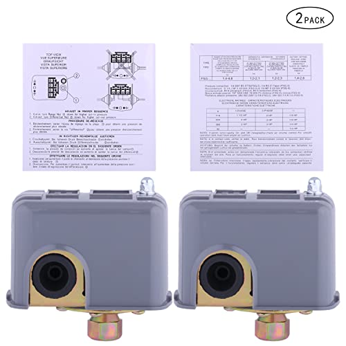 Water 40/60 Pressure Switch for Well Pump 40-60 psi 1/4” Female - Image 5