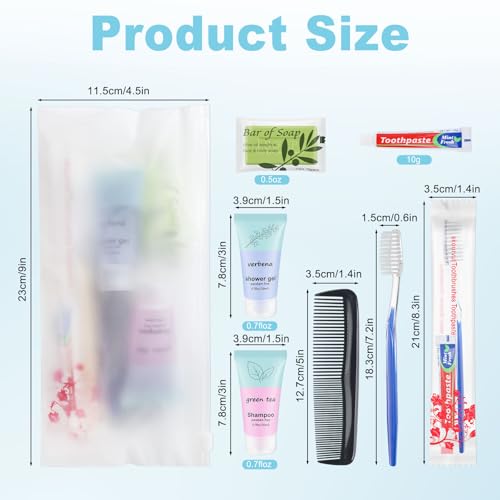 20 Homeless Hygiene Kit,Bulk Basic Toiletry Kits Care - Image 3