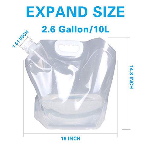 Soddeph Collapsible Water Container Bag, BPA Free Food - Image 4