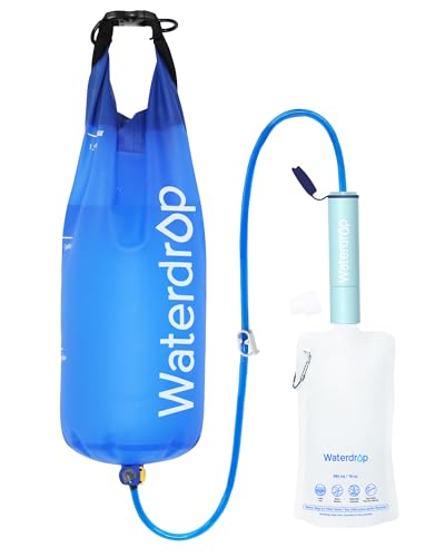 Waterdrop Gravity Water Filter Straw, Camping Water Filter - Image 2