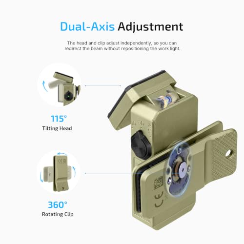 OLIGHT Oclip 2 Ultra EDC Rechargeable Flashlight Clip Light - Image 3