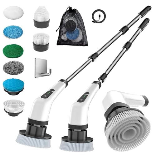 Electric Spin Scrubber Scrub Brush, Rechargeable Cleaning - Image 2