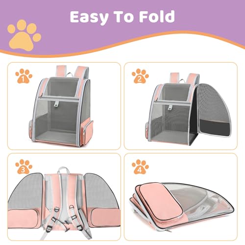 Cat Backpack Carrier Large Pet Backpack for Small Dog | Pet Essentials - Image 6