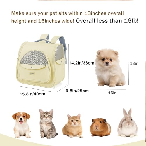 Cat Carrier Backpack,Large Space Animal Carrier Backpacks - Image 3